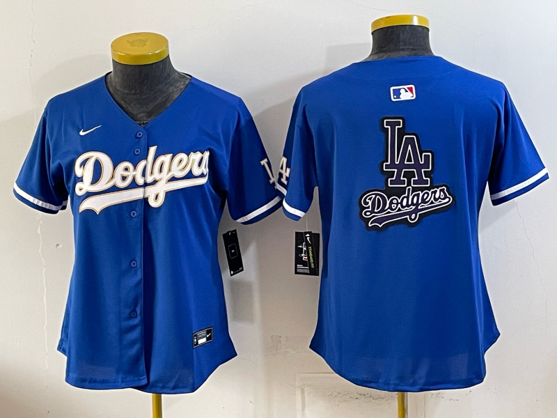 women Los Angeles Dodgers blank blue Game 2026 Nike MLB Jersey 0717003